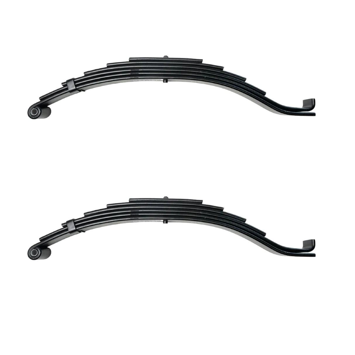 6-Leaf Trailer Slipper Springs Pair – 29.5" x 2" for 8,000 lb Trailer Axles