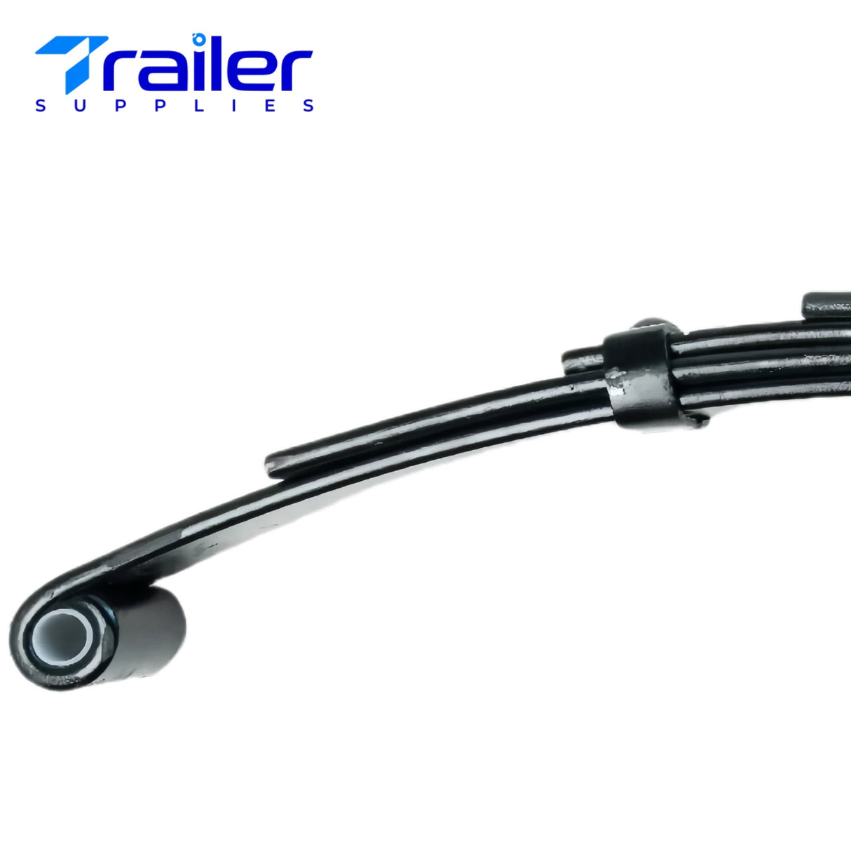 3,500 lb Axles 25.25" 4-Leaf Double Eye Trailer Springs 1-3/4" Wide Hanger Kits