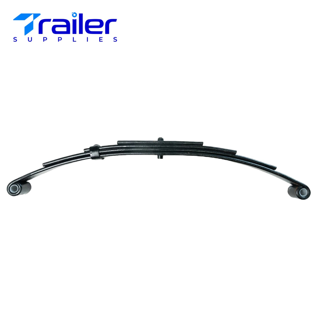 3,500 lb Axles 25.25" 4-Leaf Double Eye Trailer Springs 1-3/4" Wide Hanger Kits