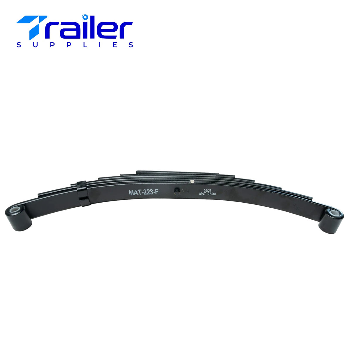 6-Leaf Double Eye Trailer Leaf Springs – Fits 7,000 lb Axles