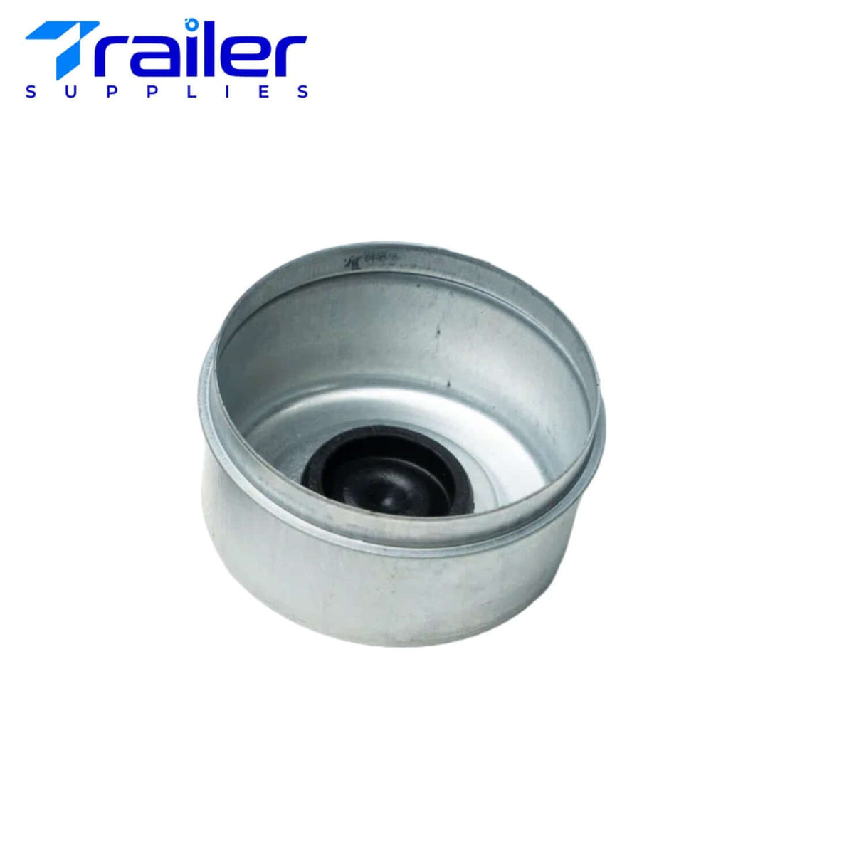 8-Lug 7K/8K Trailer Axles 2.75" OD x 1.5" H – Greaseable Dust Caps –with Pre-Installed Rubber Plugs-Trailer Supplies