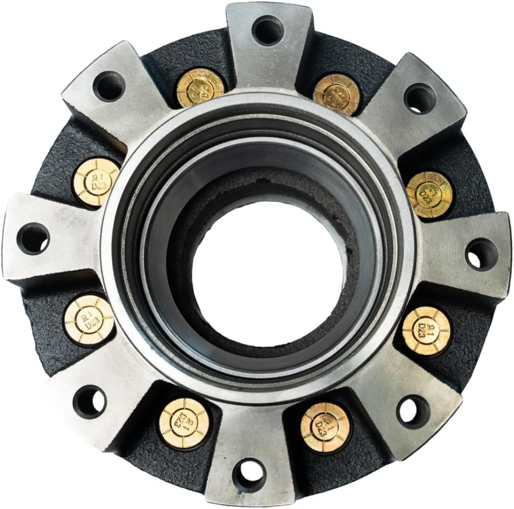 Hub for Dexter 12K Axles – 8 on 6.5" Bolt Circle – Pre-Installed Races – Replaces 008-214-08