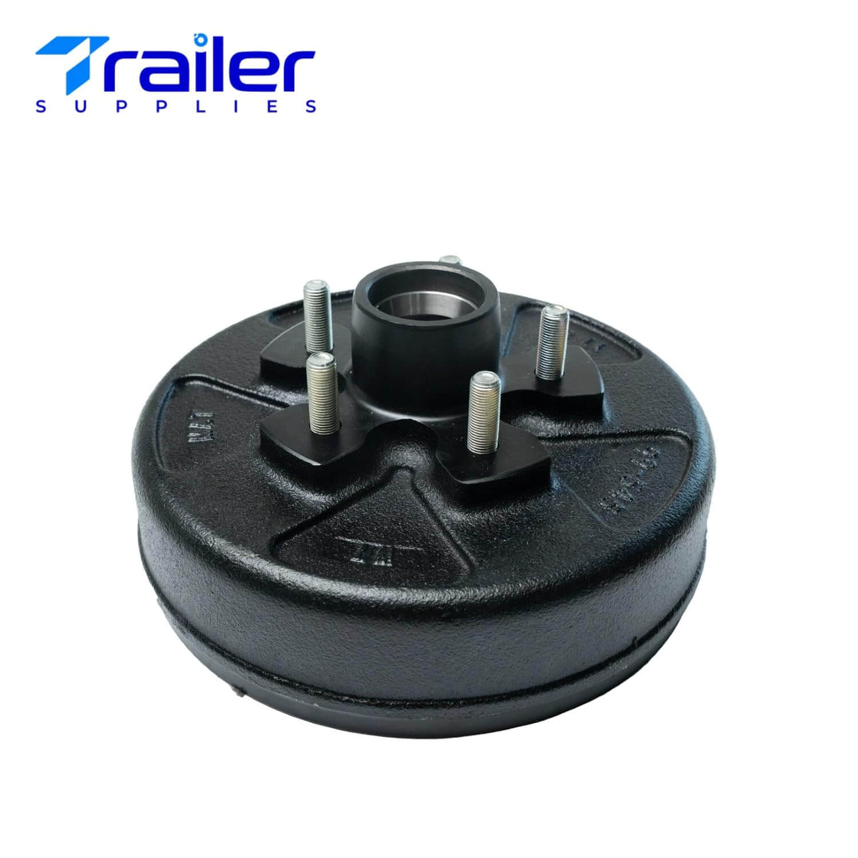 3,500 lb Axles 10" x 2-1/4" Brake Drum & Hub Kit –5 on 4.5" Bolt Pattern, with Bearings & Seals-Trailer Supplies