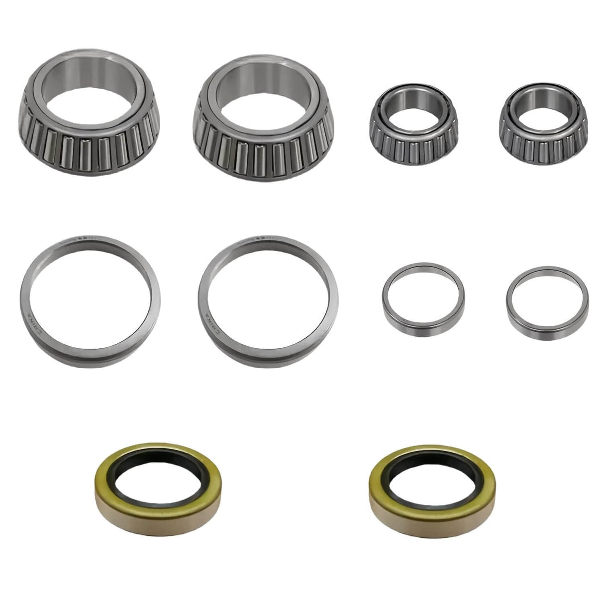 2 Sets Trailer Bearing Kit for 10,000 lb Axles