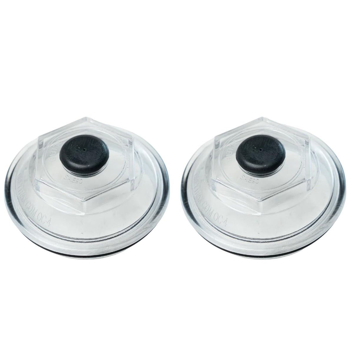 Dexter 10KHD 12K 15K Trailer Axle 4" 2PC Threaded Oil Bath Cap-Trailer Supplies