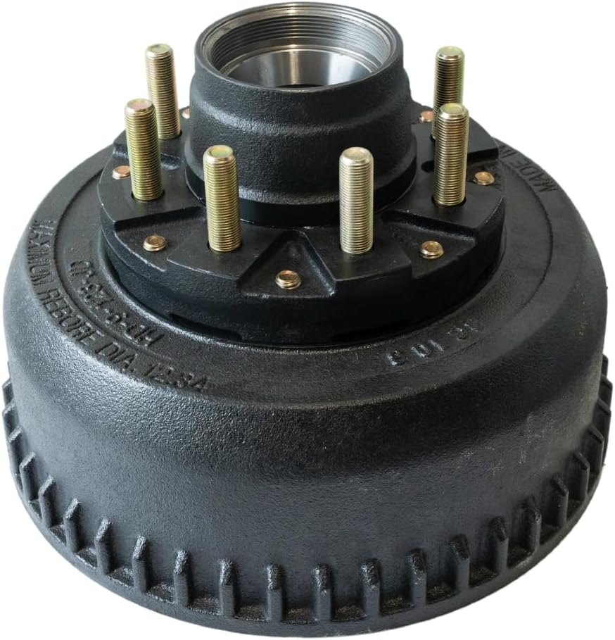 After July 2009 12.25" x 3.375" Hub & Drum Kit – Fits Dexter 9K–10K Axles