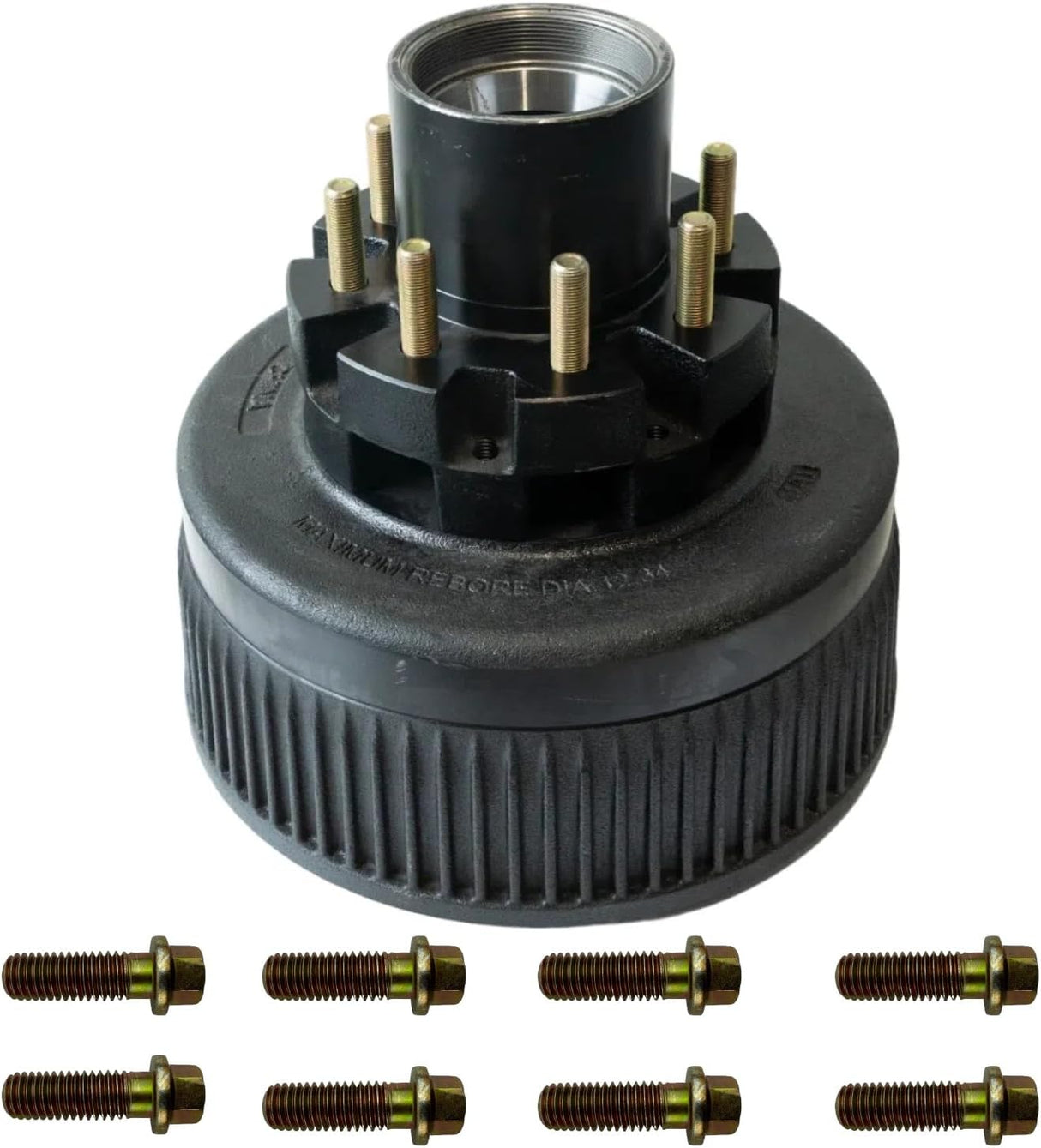 12,000 lb Hub & Drum Assembly – 12-1/4" x 5" – Fits Dexter & Lippert 12K Axles