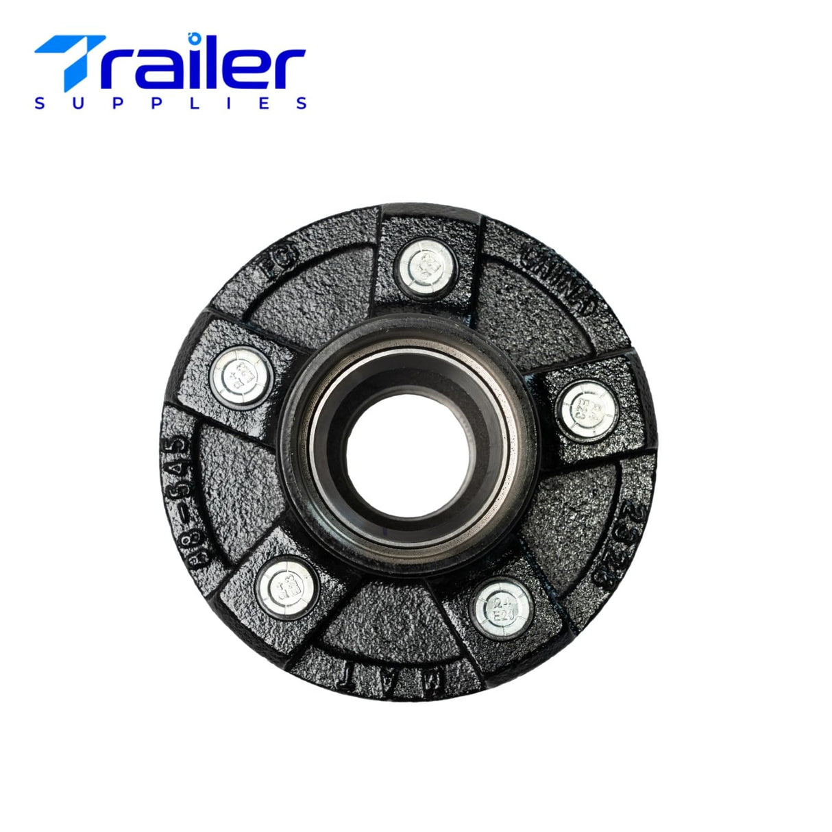 3,500 lb Axle,5 on 4.5" Fits 1-1/16”-1-3/8” Trailer Hub Kit