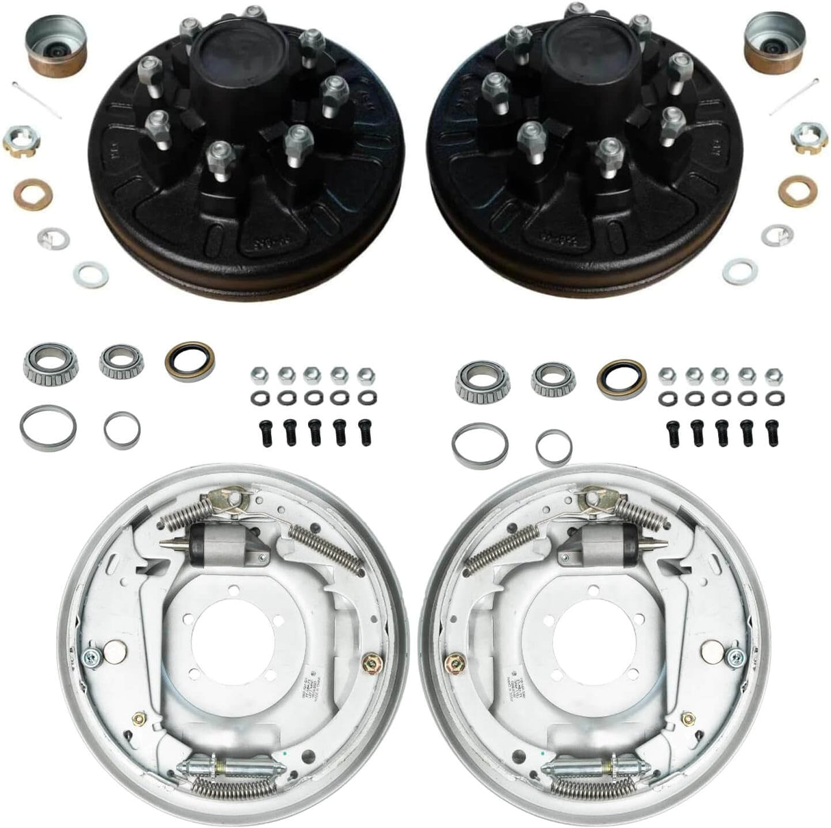 12"x2" Hydraulic Trailer Brakes 7,000 lb axles. – Free Backing – Trailer Supplies