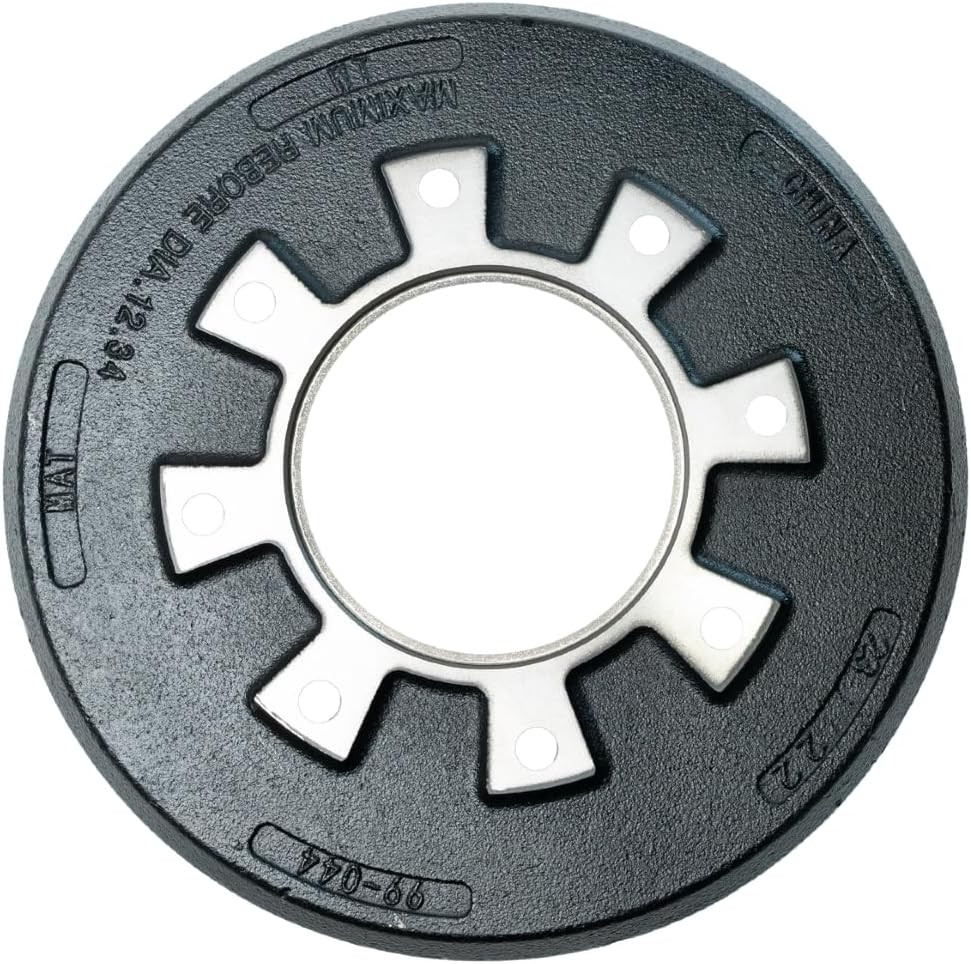 Before July 2009 12.25" x 3.375" Hub & Drum Kit – Fits Dexter 9K–10K Axles