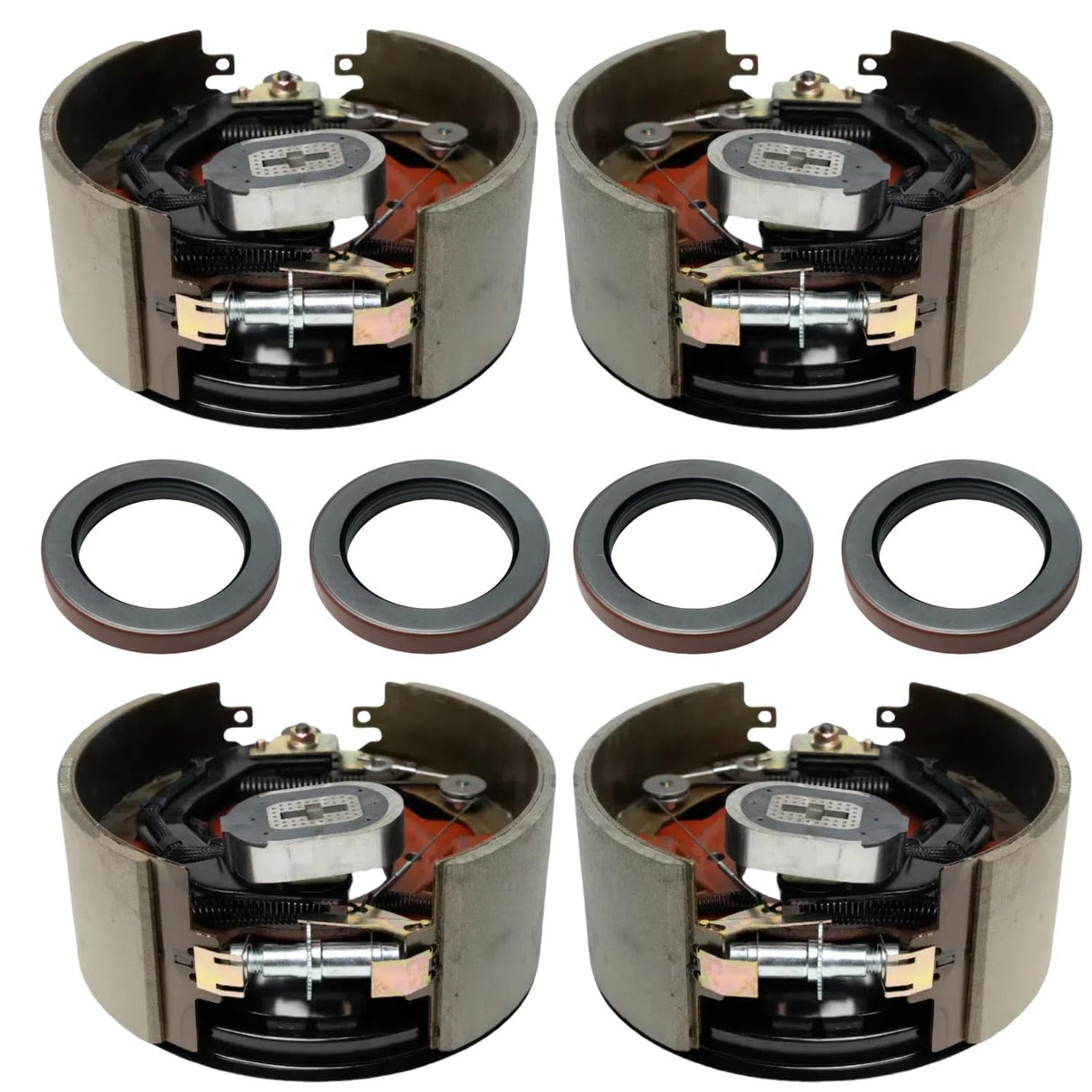 12,000 lb Axles 12.25" x 5", Self-Adjusting Electric Brake