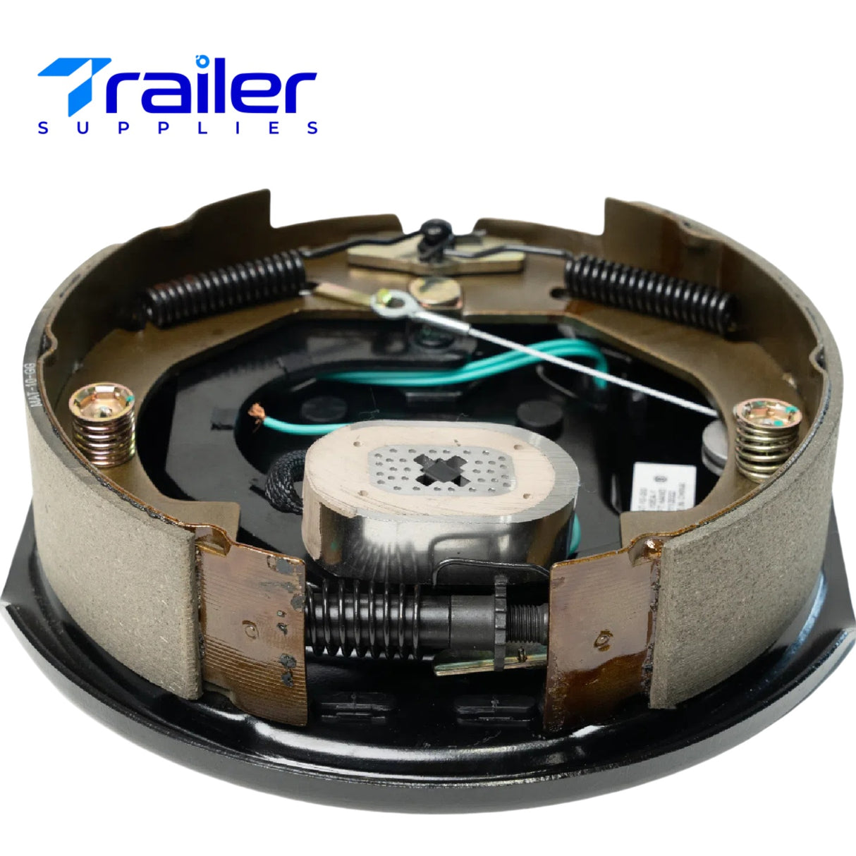 Hub & Drum + Brake Kit for 3,500 lb Axles – 5 on 5" Pre-Greased Hubs + 10" x 2-1/4" Electric Brake Assemblies (Manual Adjust or Self-Adjusting)