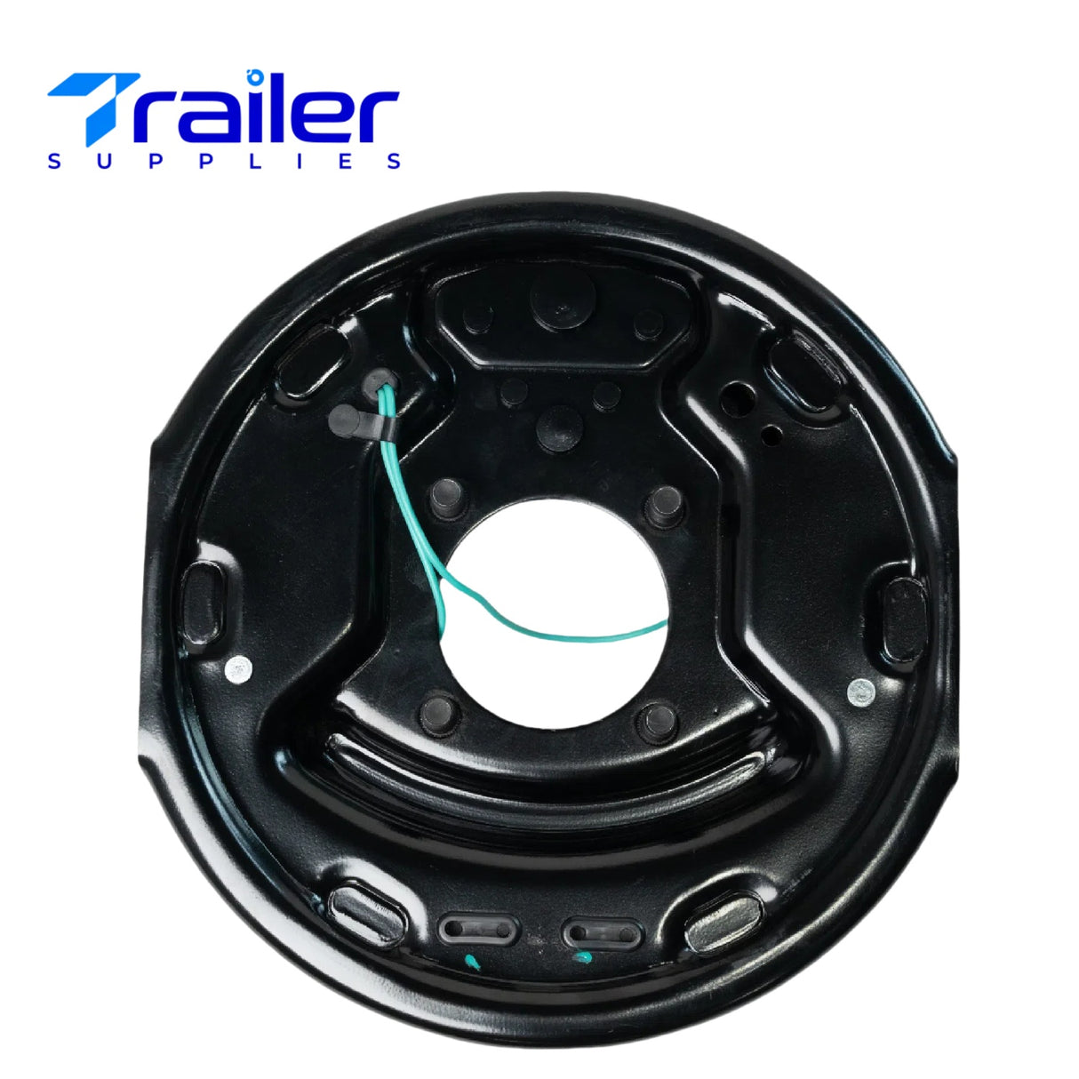 Hub & Drum + Brake Kit for 3,500 lb Axles – 5 on 5" Pre-Greased Hubs + 10" x 2-1/4" Electric Brake Assemblies (Manual Adjust or Self-Adjusting)