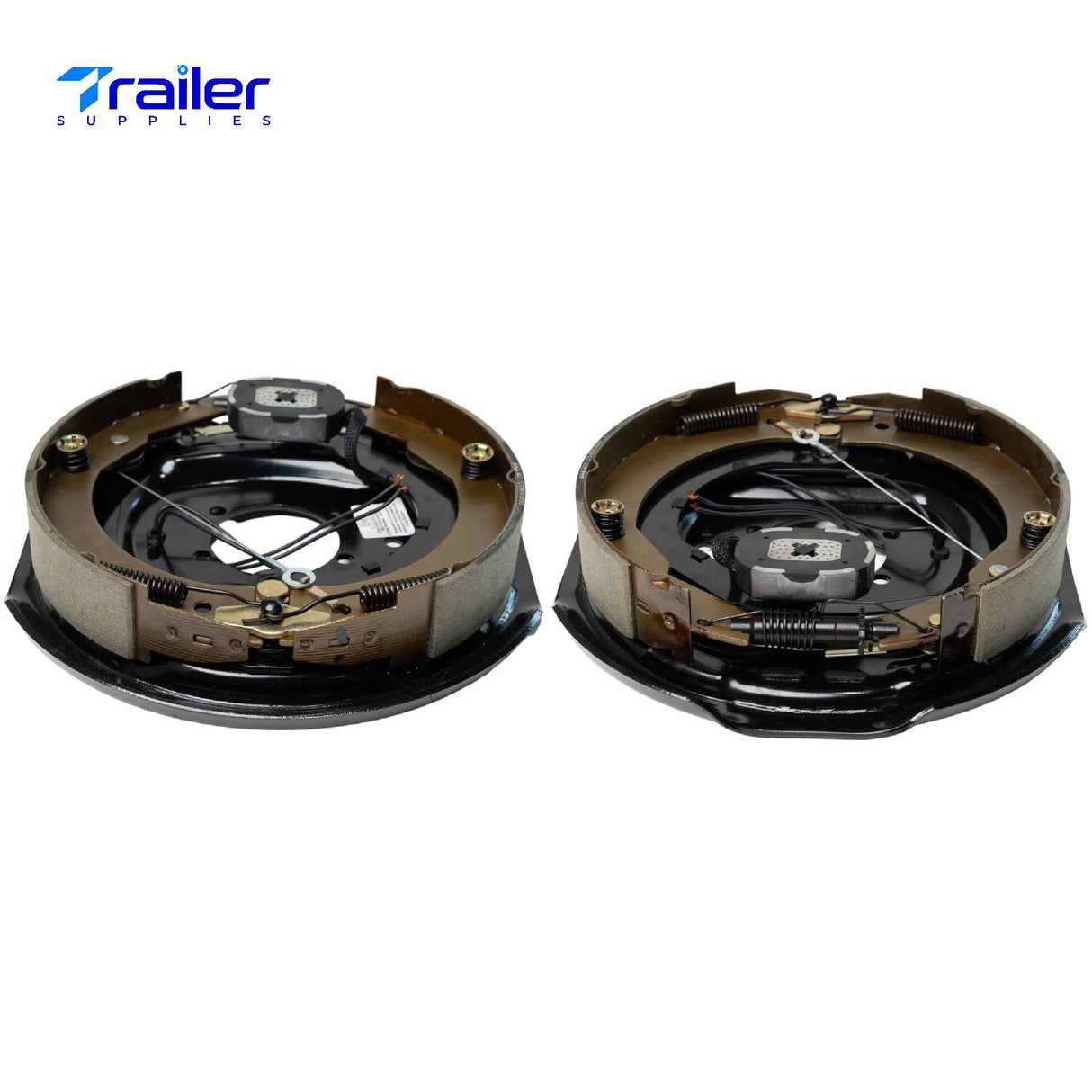 7K Trailer Axles,12"x2" Self-Adjusting Electric Brake Kit, for 7K Trailer Axles, Replaces Dexter, Fits 5-Bolt Flange, 15–17.5" Wheels-Trailer Supplies