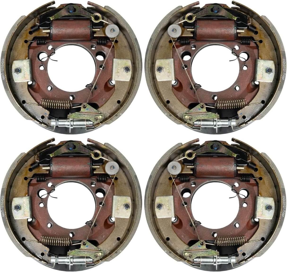 Dexter 9K–10K Axles – 7 Bolt Mount 12.25" x 3.375" Hydraulic Trailer Brake Assemblies – Trailer Supplies