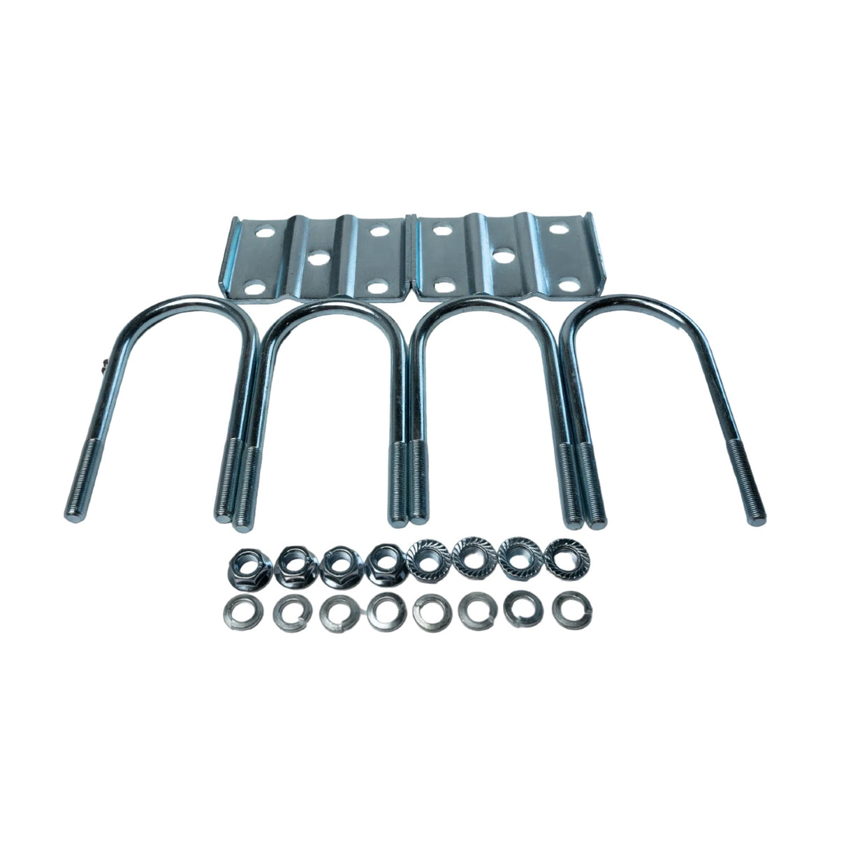 Heavy-Duty Trailer U-Bolt Kit for 5,200–7,000 lb 3" Axles 1/2"-20 thread