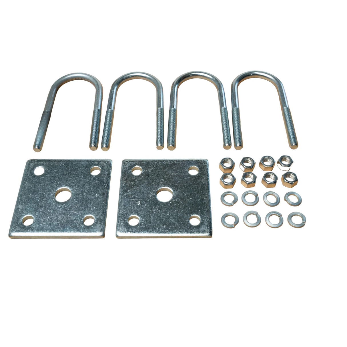 2000 lb U-Bolt Kit for 1-3/4" Round Axles
