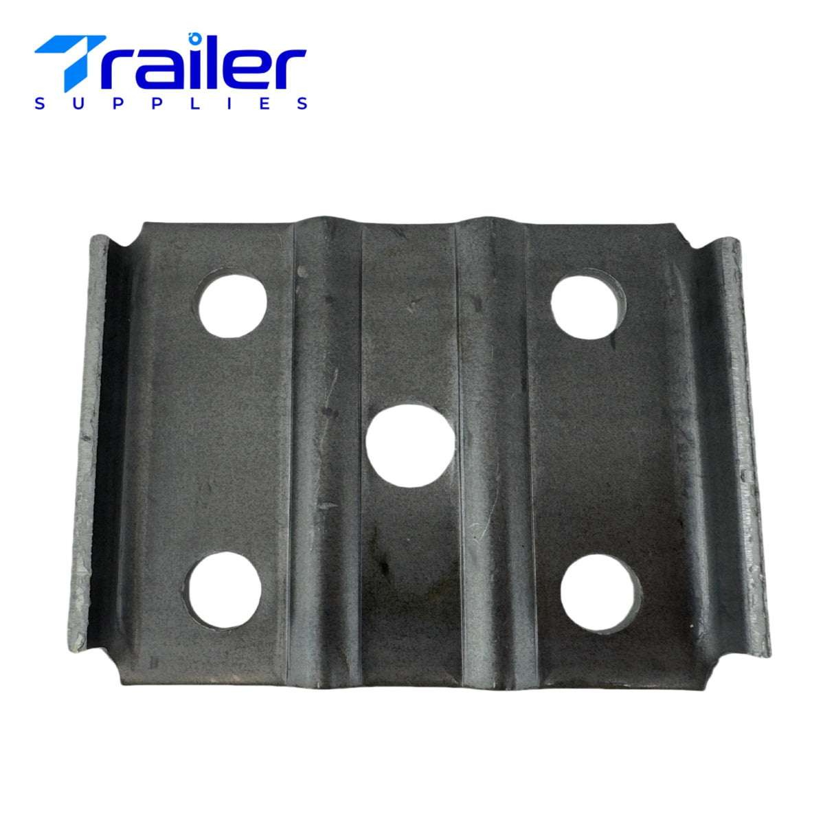 3,500 lb Trailer Axle U-Bolt Kit – Fits 2-3/8" Round Axles – 5.5" x 1/2" U-Bolts with Tie Plates & Hardware