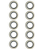 5,200–6,000 lb Trailer Axles 2.125" ID × 3.376" OD Double Lip Grease Seals with Cotter Pins-Trailer Supplies