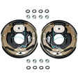 3,500 lb Axles,10"x2-1/4" Self-Adjusting Electric Brake Assemblies,4-Bolt Mount – Trailer Supplies