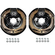 7K Trailer Axles,12"x2" Self-Adjusting Electric Brake Kit, for 7K Trailer Axles, Replaces Dexter, Fits 5-Bolt Flange, 15–17.5" Wheels-Trailer Supplies