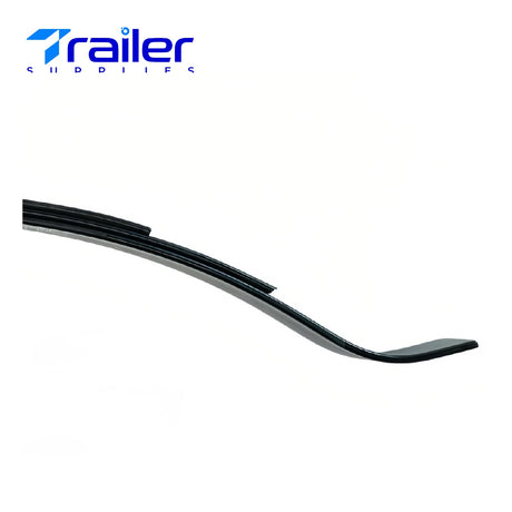 1,500 Capacity Rated Trailer Axles 24.62" 3-Leaf Radius End Trailer Spring 1-3/4" Wide-Trailer Supplies