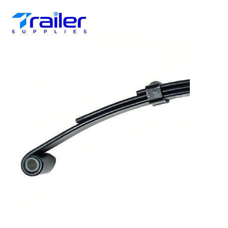 1,500 Capacity Rated Trailer Axles 24.62" 3-Leaf Radius End Trailer Spring 1-3/4" Wide-Trailer Supplies