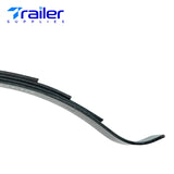 2,000 lb axle 24-5/8" 4-Leaf Slipper Trailer Springs 1-3/4" Wide-Trailer Supplies