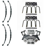 3,500 lb Axles 25.25" 4-Leaf Double Eye Trailer Springs 1-3/4" Wide