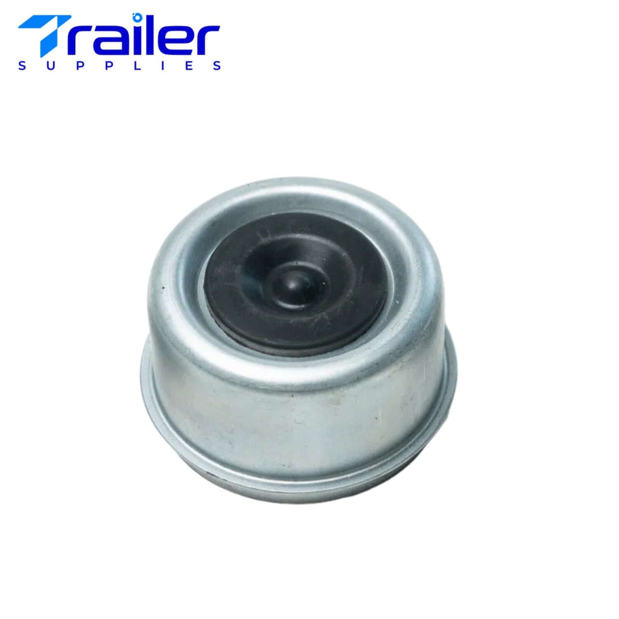 5,200–6,000 lb 6 on 5.5” Trailer Axles 2.44" OD, 1.5" H –Greaseable Dust Caps with Rubber Plug-Trailer Supplies