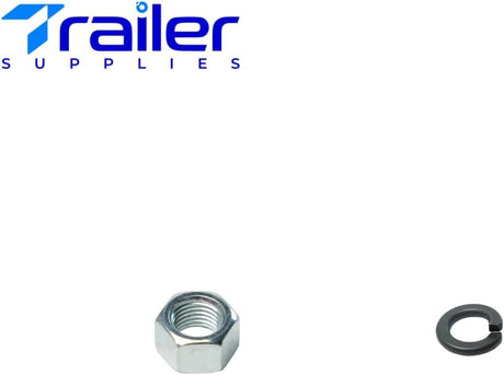 7,000 lb Brake & Drum Kit – 12"x2" Self-Adjusting Electric Brakes+ 8 on 6.5" Drums with 9/16" Studs,-Trailer Supplies