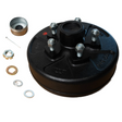 Hub & Drum Kit – 3,500 lb Axle, 5 on 5", L68149 & L44649 BearingsUpgrade your trailer’s braking system with this ready-to-install hub & drum kit, designed for 3,500 lb axles with a 5 on 5" bolt pattern. Each assembly arrives pre-greased and fully assemble