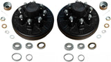 12"x2" Electric Brake & Drum Kit for 7,000 lb Axle – 8 on 6.5", 9/16" Studs