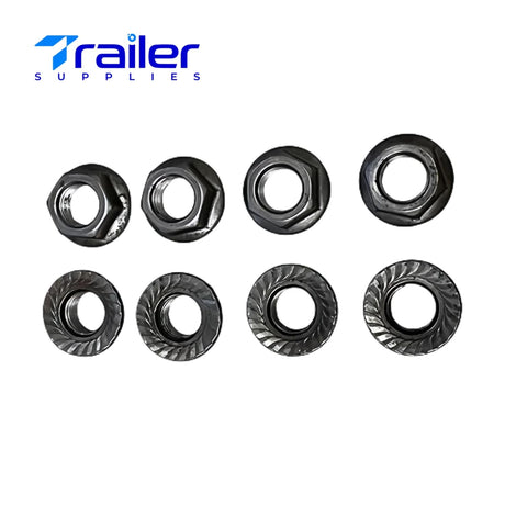 5,200–7,000 lb Axles, Fits 3" Round Axle, 9/16"-18 Thread Grade 5 U-Bolt Kit –7” U-Bolts-Trailer Supplies