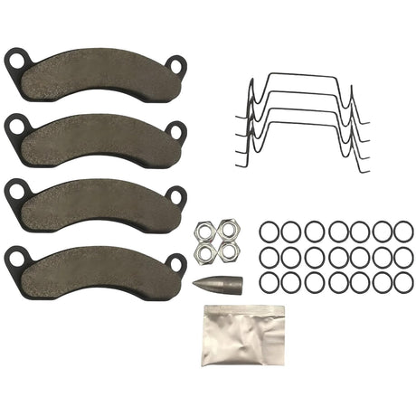 10K–12K Axles Heavy-Duty Brake Pad Kit-Trailer Supplies