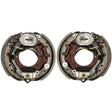 12.25"x3.375" Electric Brake Kit,Self-Adjusting, Fits 9K–10K Axles-Trailer Supplies