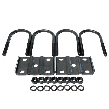 5,200–7,000 lb Axles, Fits 3" Round Axle, 9/16"-18 Thread Grade 5 U-Bolt Kit –7” U-Bolts-Trailer Supplies