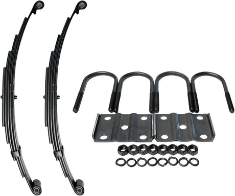 5,200–6,000 lb Axles 25.25" 5-Leaf Double Eye Trailer Springs-Trailer Supplies