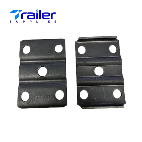 5,200–7,000 lb Axles, Fits 3" Round Axle, 9/16"-18 Thread Grade 5 U-Bolt Kit –7” U-Bolts-Trailer Supplies