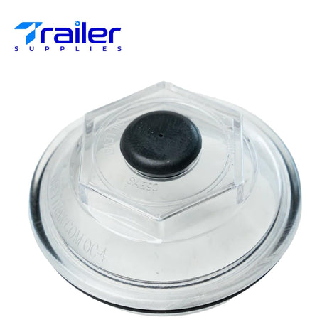 Dexter 10KHD 12K 15K Trailer Axle 4" 2PC Threaded Oil Bath Cap-Trailer Supplies