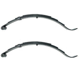 2,000 lb axle 24-5/8" 4-Leaf Slipper Trailer Springs 1-3/4" Wide-Trailer Supplies
