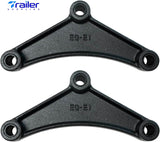 3,500–7,000 lb Axles Tandem Axle Trailer Suspension Kit – Universal Double Eye Leaf Spring Hanger