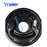 3500 lb Axles Trailer Brake & Drum Kit , 10"x2-1/4" Electric Brake Assembly + 5-Lug 4.5" Bolt Circle Brake Drums, 1 Pair Complete Replacement Assembly-Trailer Supplies