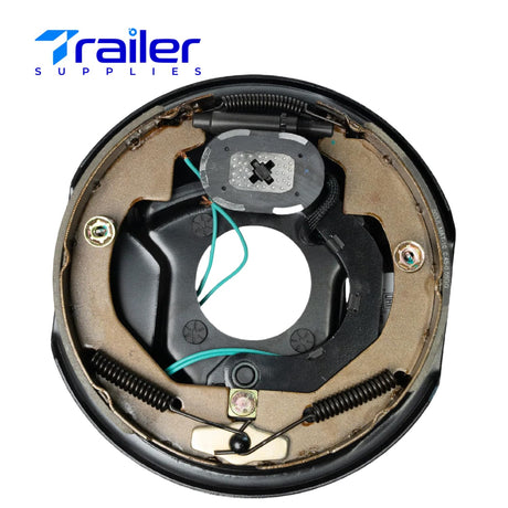 3500 lb Axles Trailer Brake & Drum Kit , 10"x2-1/4" Electric Brake Assembly + 5-Lug 4.5" Bolt Circle Brake Drums, 1 Pair Complete Replacement Assembly-Trailer Supplies