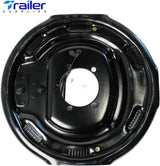 5,200–7,000 lb Trailer Axles 12"x2" Manual Electric Brake Kit,5 Bolt Mount, Fits 15"–17.5" Wheels-Trailer Supplies