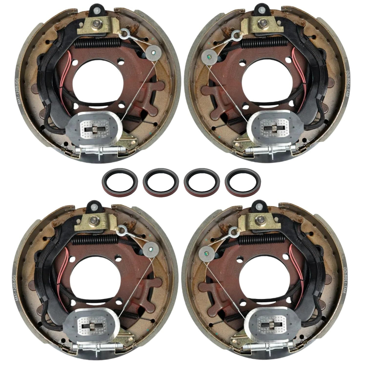 8,000 lb Axles 12-1/4" x 3-3/8" Electric Trailer Brake-Trailer Supplies