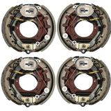 12.25"x3.375" Electric Brake Kit,Self-Adjusting, Fits 9K–10K Axles-Trailer Supplies