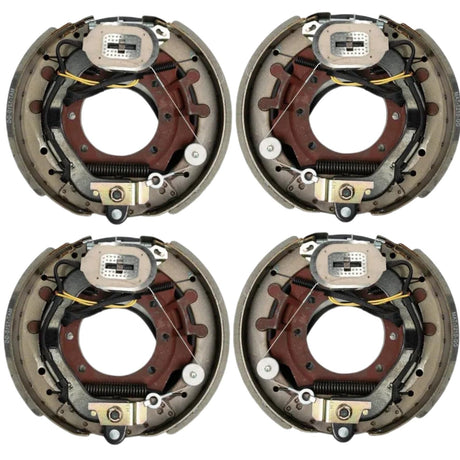 12.25"x3.375" Electric Brake Kit,Self-Adjusting, Fits 9K–10K Axles-Trailer Supplies