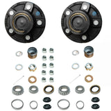 3,500 lb Axle,5 on 4.5" Fits 1-1/16”-1-3/8” Trailer Hub Kit-Trailer Supplies