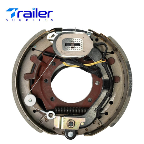 12.25"x3.375" Electric Brake Kit,Self-Adjusting, Fits 9K–10K Axles-Trailer Supplies